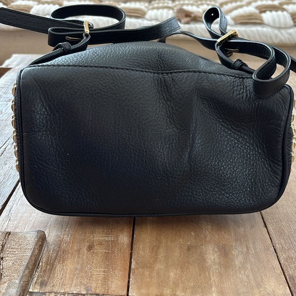 MICHAEL Michael Kors Black MD PYR STUD Leather Backpack w/dustbag NWT main image 12
